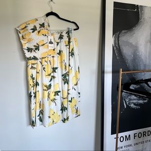 Lemon print two piece set